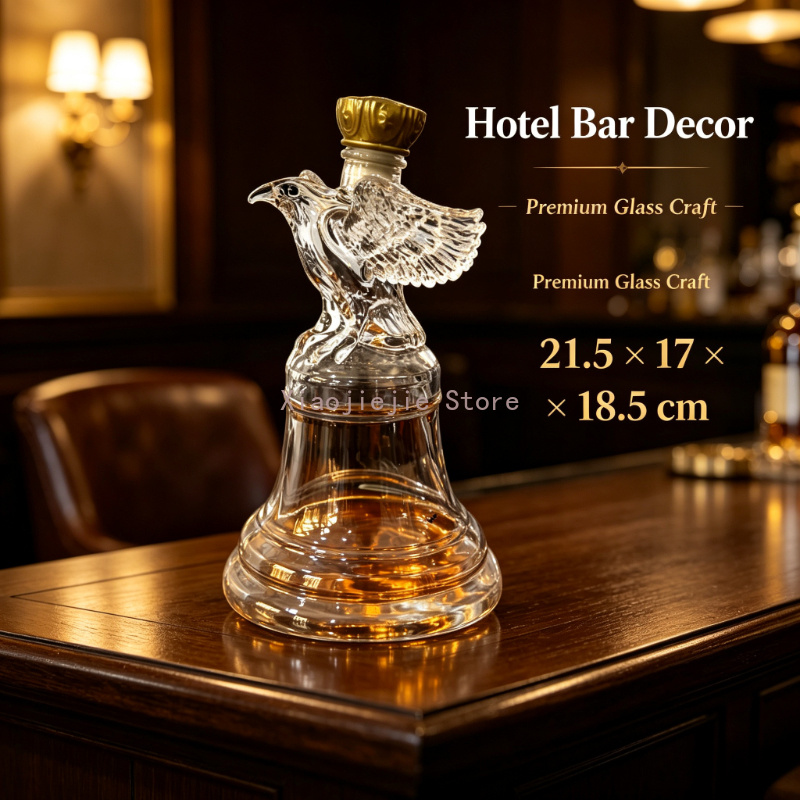 Vintage Collectible Liquor Bottles - 250周年記念 アメリカ独立記念 イーグル リバティベル ガラスデカンター ヴィンテージ