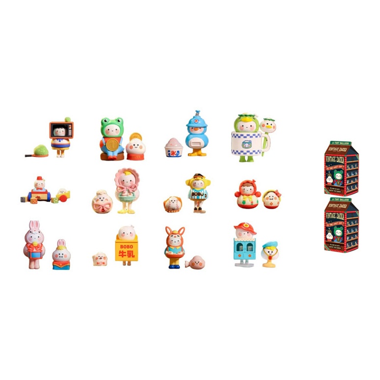 POP MART ボボ＆ココ ヴィンテージ雑貨店コレクション - Vintage Collectibles Store のレビューと価格