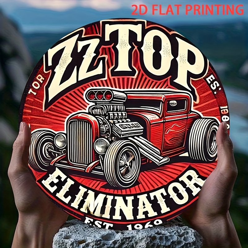 2D フラット、1個 ZZ Top エリミネーター ホットロ - Vintage Collectible Plates のレビューと価格
