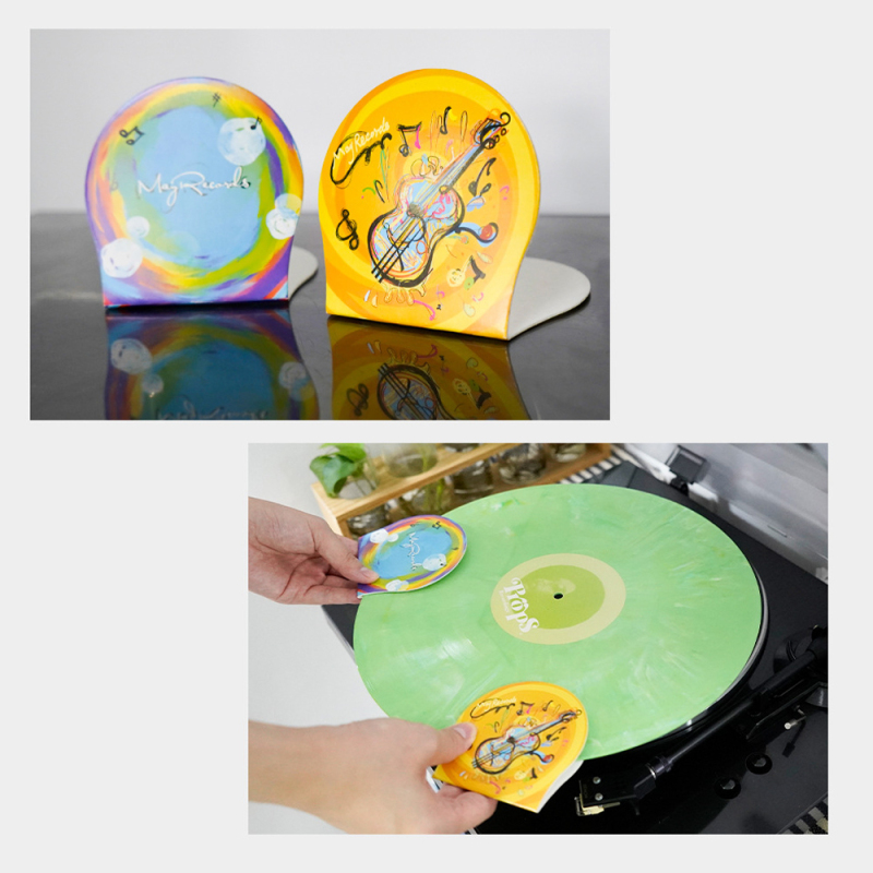 レコードクリーナーhandmitt、ビニールレコードクリップ - Vinyl Record Cleaner のレビューと価格