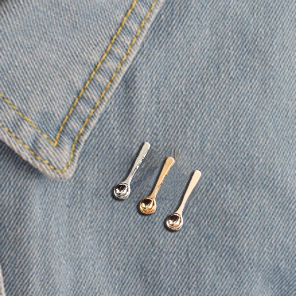 おしゃれでかわいいデザインのスプーン型ブローチ。小さくてクリ - Vintage Collectible Spoons のレビューと価格